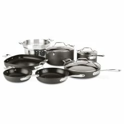 All-Clad Essentials Nonstick Hard Anodized Bakeware Set | 10-Piece