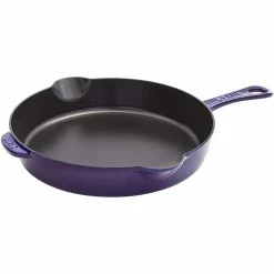Staub 11'' Traditional Deep Skillet | Dark Blue
