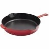 Staub 11'' Traditional Deep Skillet | Cherry Red -Cuisinart Sales Shop 61x30vqaztl. ac sl1500