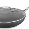 Cuisinart Chef's Classic Hard Anodized Nonstick 12" Skillet With Lid -Cuisinart Sales Shop 622 30g cuisinart anodized skillet glass cover popup