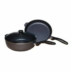 Swiss Diamond | HD 3-Piece Set - Fry Pan & Sauté Pan