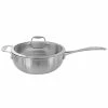 Zwilling J.A. Henckels Spirit Perfect / Sauce Pan (4.6qt) -Cuisinart Sales Shop 64091 260 zwilling spirit perfect pan 4.6qt polished interior