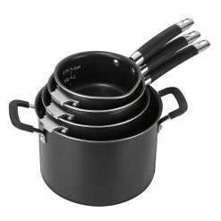 Cuisinart SmartNest Non-Stick Aluminum Cookware Set | 12-Piece -Cuisinart Sales Shop 71al2 16qns. ac sl1500 1 1
