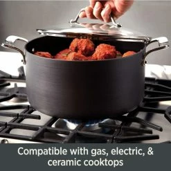 All-Clad Essentials Nonstick Hard Anodized Large Fry Pan & Sauce Pan Set -Cuisinart Sales Shop 71b5u2vwpsl. ac sl1500