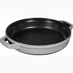 Staub Stackable Cocotte, Braiser, And Grill Pan With Lid | Graphite Grey -Cuisinart Sales Shop 71edevhyggl. ac sl1500