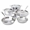 All-Clad D3 Stainless Steel Cookware Set & Casserole Pan | 10-Piece -Cuisinart Sales Shop 71hnhe0pbbl. ac sl1500 1