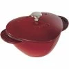 Staub 1.75 Qt. Heart Cocotte/Dutch Oven | Cherry Red -Cuisinart Sales Shop 71n6b2r4kel. ac sl1500