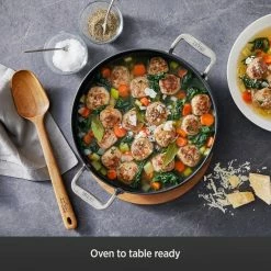 All-Clad HA1 Hard Anodized Nonstick 6 Qt. Dutch Oven With Acacia Wood Trivet & Spoon -Cuisinart Sales Shop 71px2uplc6l. ac sl1000