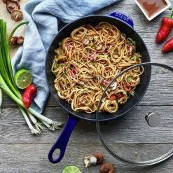 Staub 2.9 Qt Cast Iron Daily Pan | Dark Blue -Cuisinart Sales Shop 750056187