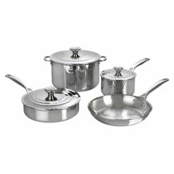 Le Creuset 7-Piece Cookware Set | Tri-Ply Stainless Steel