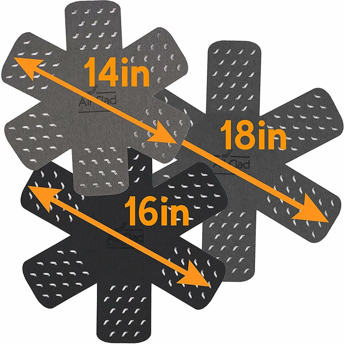 All-Clad Cookware Protectors (3-pack) | Black Pewter 4 All-Clad Cookware Protectors (3-pack) | Black Pewter - Image 2