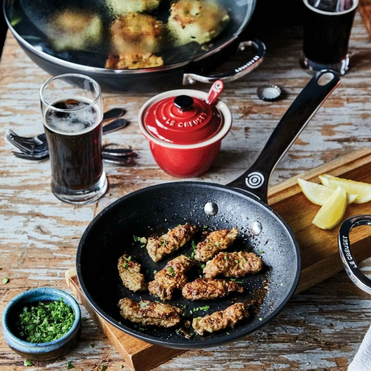 Le Creuset 9.5" Fry Pan | Toughened Nonstick Pro 7 Le Creuset 9.5" Fry Pan | Toughened Nonstick Pro - Image 5