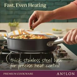 Anolon Cookware Anolon Accolade 8" & 10" Fry Pan Set -Cuisinart Sales Shop ano afh saute fastevenheating 779b5018 4ad5 4526 86b2 f33107865a43 800x 1