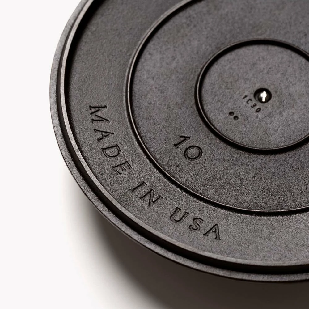 Field Company (Made In USA) No. 10 Cast Iron Skillet Lid 5 Field Company (Made In USA) No. 10 Cast Iron Skillet Lid - Image 3