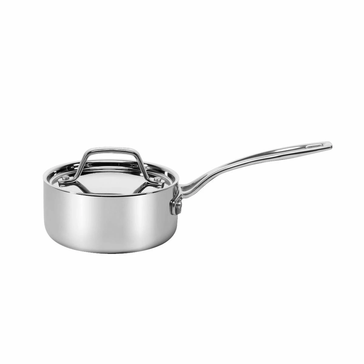 Cuisinart Custom-Clad 5-Ply Stainless Steel Saucepan With Lid | 1 Qt. 3 Cuisinart Custom-Clad 5-Ply Stainless Steel Saucepan With Lid | 1 Qt.