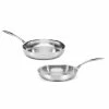 Cuisinart Custom-Clad 5-Ply Stainless Steel Fry Pan Set | 2-Piece (9" & 11") -Cuisinart Sales Shop cc522 911