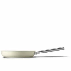 SMEG 10" Nonstick Fry Pan | Cream