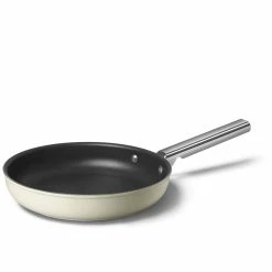 SMEG 10" Nonstick Fry Pan | Cream -Cuisinart Sales Shop ckff2601crm 1