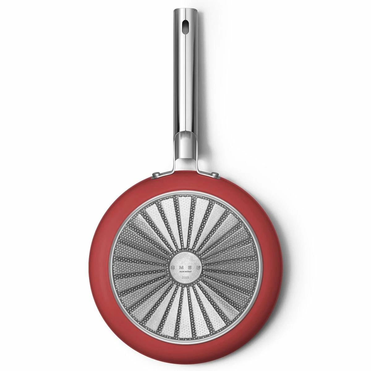 SMEG 10" Nonstick Fry Pan | Red 6 SMEG 10" Nonstick Fry Pan | Red - Image 4