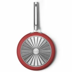 SMEG 11" Nonstick Fry Pan | Red -Cuisinart Sales Shop ckff2801rdm 6