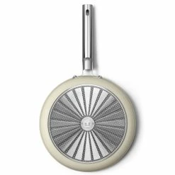 SMEG 12" Nonstick Fry Pan | Cream -Cuisinart Sales Shop ckff3001crm 6
