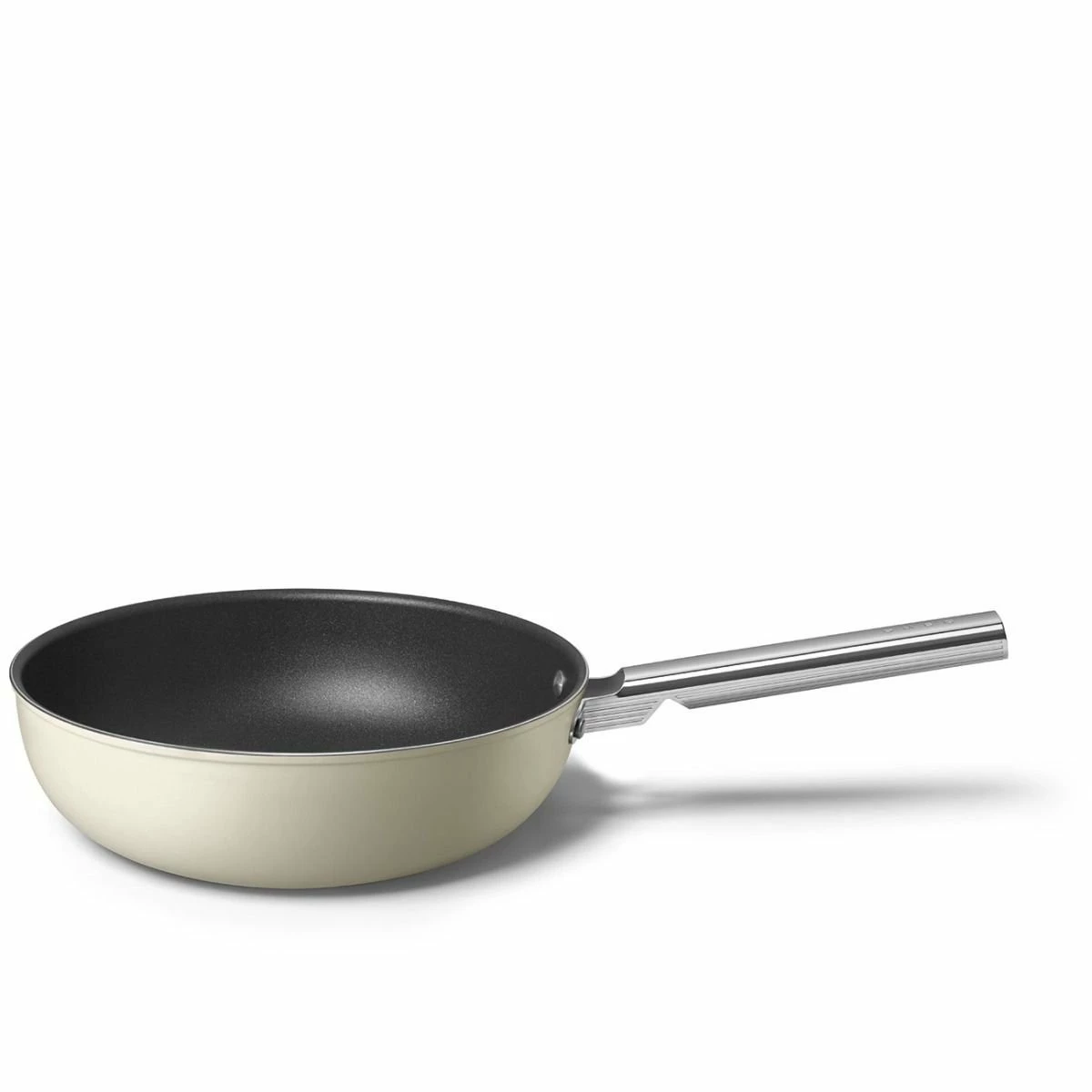 SMEG 12" Nonstick Wok | Cream 5 SMEG 12" Nonstick Wok | Cream - Image 3