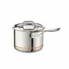 All-Clad Copper Core 5-Ply Bonded Stainless Steel Saucepan | 2 Qt. -Cuisinart Sales Shop copper2saucepan