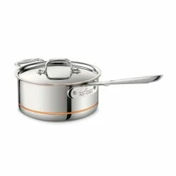 All-Clad Copper Core 5-Ply Bonded Stainless Steel Cookware Set | 10-Piece -Cuisinart Sales Shop copper3saucepan 1