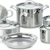 Cuisinart Chef's Classic Stainless Steel Cookware Set | 10-Piece -Cuisinart Sales Shop cuisinart stainless steel cookware popup 1