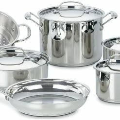 Cuisinart Chef's Classic Stainless Steel Cookware Set | 10-Piece