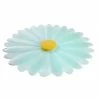 Charles Viancin Silicone Lid | 11" Daisy (Aqua With White)