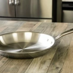 Heritage Steel Cookware Stainless Steel Fry Pan | 12" 16 Heritage Steel Cookware Stainless Steel Fry Pan | 12" -Cuisinart Sales Shop dscf0959