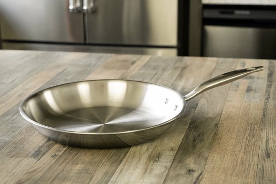 Heritage Steel Cookware Stainless Steel Fry Pan | 12" 9 Heritage Steel Cookware Stainless Steel Fry Pan | 12" - Image 7