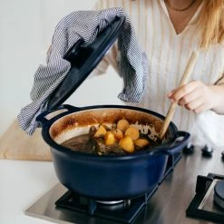 Emile Henry 7.5-Quart Sublime Stewpot | Indigo -Cuisinart Sales Shop eh 47x0 life sublime cocotte dutchoven cooking 24a2954