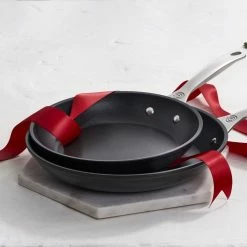 Le Creuset 9.5" & 11" Fry Pan Set | Toughened Nonstick Pro 7 Le Creuset 9.5" & 11" Fry Pan Set | Toughened Nonstick Pro -Cuisinart Sales Shop fryset