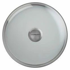 Le Creuset 10" Glass Lid With Stainless Steel Knob