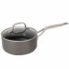 Swiss Diamond | Hard Anodized Induction 3-Quart Nonstick Saucepan With Glass Lid -Cuisinart Sales Shop ha3718ic 1
