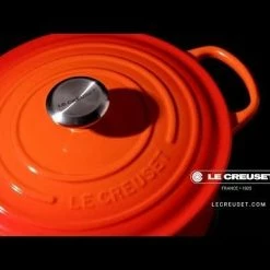 Le Creuset 4.5 Qt. Round Signature Dutch Oven With Stainless Steel Knob | Sea Salt -Cuisinart Sales Shop hqdefault 56 30