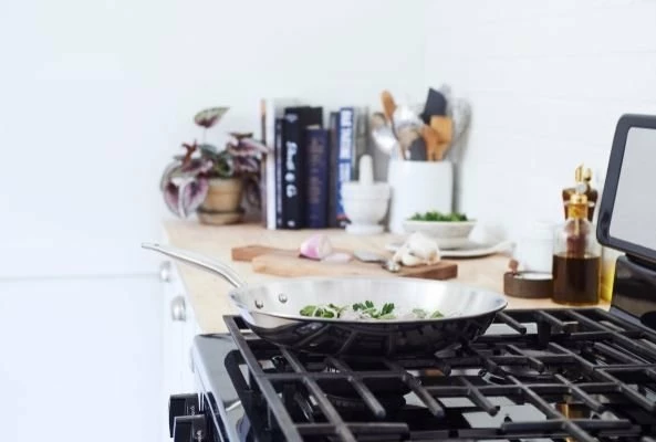 Heritage Steel Cookware Stainless Steel Fry Pan | 12" 5 Heritage Steel Cookware Stainless Steel Fry Pan | 12" - Image 3