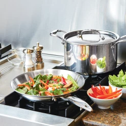 Heritage Steel Cookware Stainless Steel Fry Pan | 10.5"