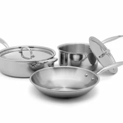 Heritage Steel Cookware Stainless Steel Essentials Cookware Set | 5-Piece -Cuisinart Sales Shop hsc 17305
