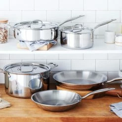 Heritage Steel Cookware Stainless Steel Core Cookware Set | 8-Piece -Cuisinart Sales Shop hsc 17308