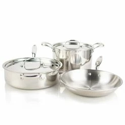 Heritage Steel Cookware Stainless Steel Cookware Set | 5-Piece