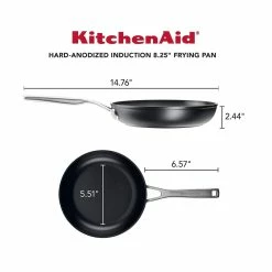 KitchenAid Non-Electrics KitchenAid 8.25" Hard Anodized Induction Fry Pan | Nonstick -Cuisinart Sales Shop ka8 2