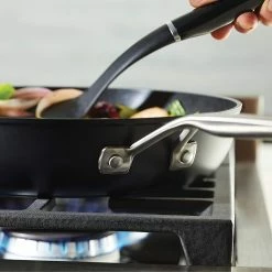 KitchenAid Non-Electrics KitchenAid 12.25" Hard Anodized Induction Fry Pan/Skillet With Lid | Nonstick -Cuisinart Sales Shop kaha12 12 1