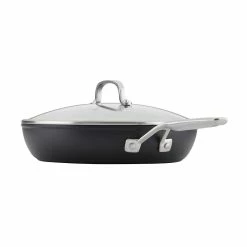 KitchenAid Non-Electrics KitchenAid 12.25" Hard Anodized Induction Fry Pan/Skillet With Lid | Nonstick -Cuisinart Sales Shop kaha12 7 1