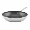 KitchenAid Non-Electrics KitchenAid 12" Stainless Steel 3-Ply Fry Pan | Nonstick 1 KitchenAid Non-Electrics KitchenAid 12" Stainless Steel 3-Ply Fry Pan | Nonstick -Cuisinart Sales Shop kass1