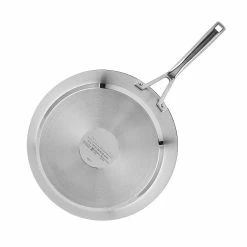 KitchenAid Non-Electrics KitchenAid 12" Stainless Steel 3-Ply Fry Pan | Nonstick -Cuisinart Sales Shop kass10