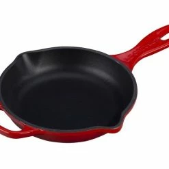 Le Creuset 6" Signature Enameled Cast Iron Skillet | Cerise/Cherry Red