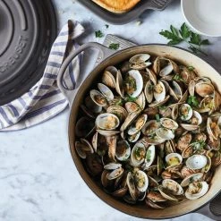 Le Creuset 5-Piece Signature Cookware Set With Stainless Steel Knobs | Oyster Grey -Cuisinart Sales Shop le creuset oyster 5 piece signature set ms16057fss